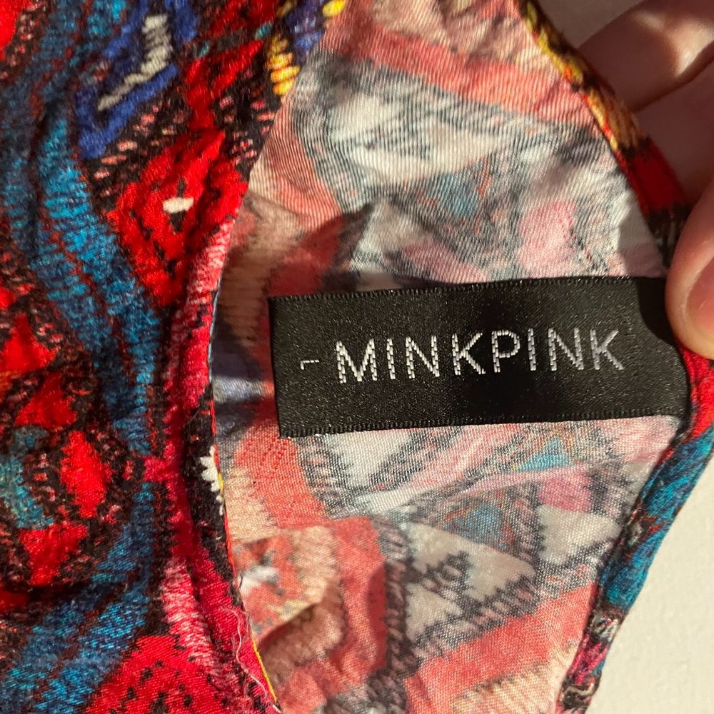 Minkpink Colorful Pattern Romper - Large - image 3